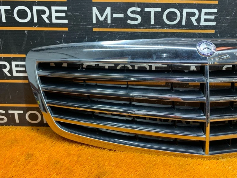 Решетка радиатора Mercedes-Benz S-Class W221 - миниатюра 2