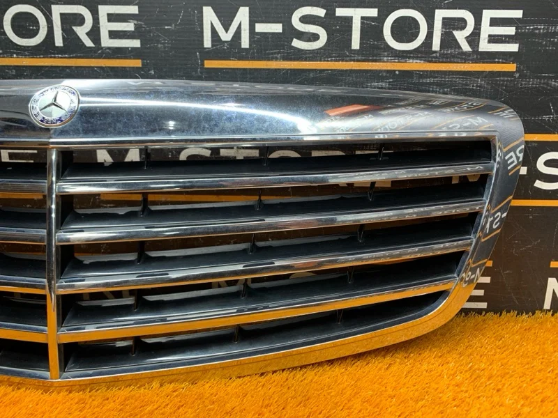 Решетка радиатора Mercedes-Benz S-Class W221 - миниатюра 4