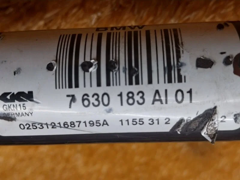 Привод задний левый BMW 5-Series F10 N20B20B 2012 - миниатюра 9
