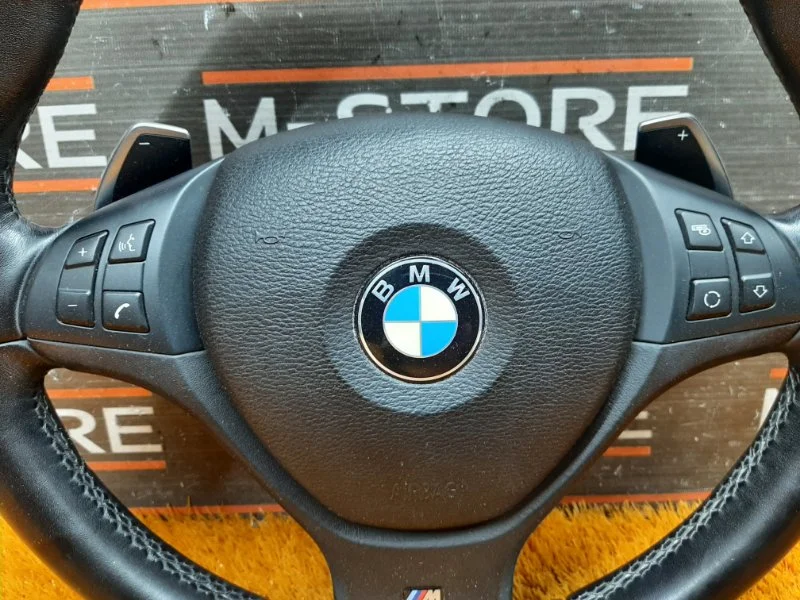 Руль BMW X5 E70 N55B30A 2012 - миниатюра 9