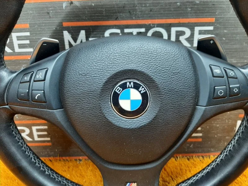 Руль BMW X5 E70 N55B30A 2012 - миниатюра 9