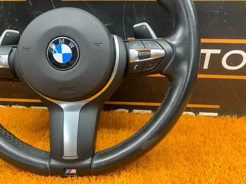 Руль BMW X5 F15 N55B30A 2014 - миниатюра 4