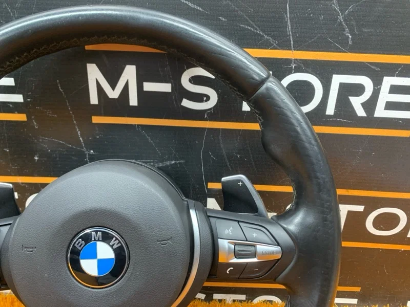 Руль BMW X5 F15 N55B30A 2014 - миниатюра 7