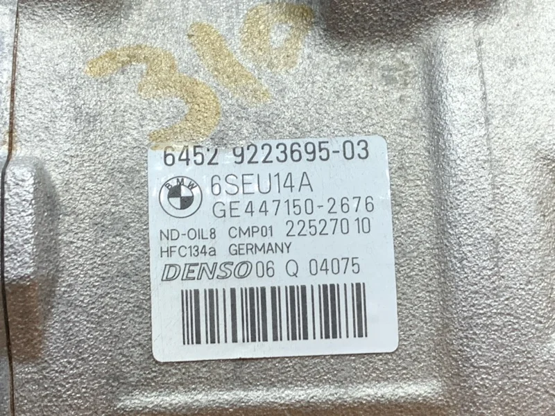 Компрессор кондиционера BMW 3-Series F30 N47D20C - миниатюра 8