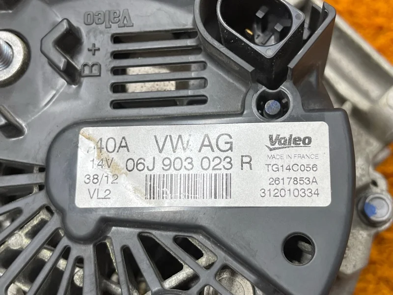 Генератор Audi Q3 8U CPS 2012 - миниатюра 6