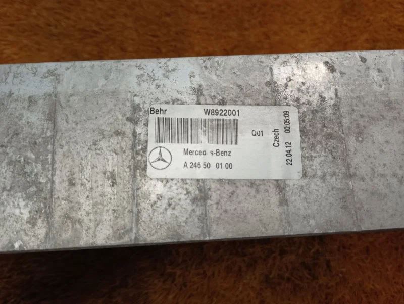 Интеркулер Mercedes-Benz B-class W246 270.910 2012 - миниатюра 10