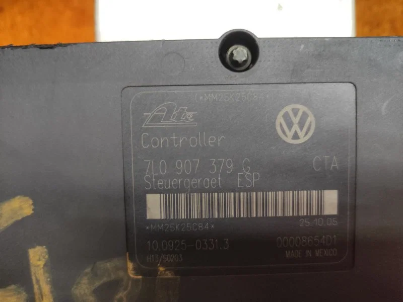 Блок ABS Volkswagen Touareg 7L BMV 2006 - миниатюра 9