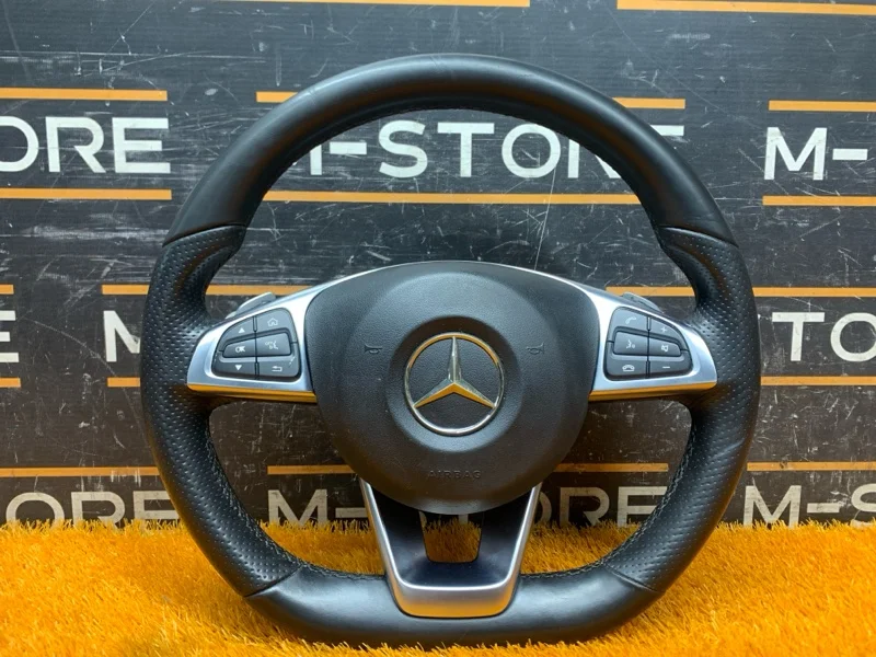 Руль Mercedes-Benz C-Class W205 274.920 2015 - изображение 1