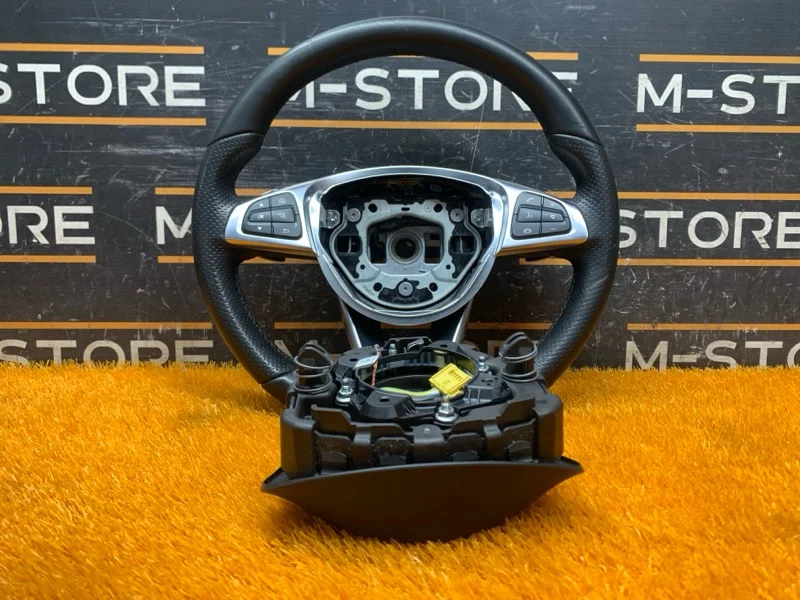 Руль Mercedes-Benz C-Class W205 274.920 2015 - миниатюра 2