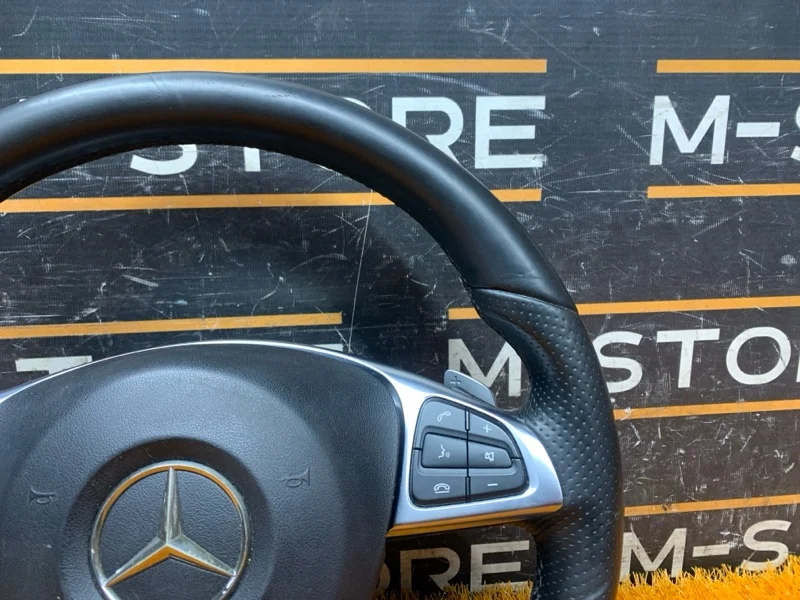 Руль Mercedes-Benz C-Class W205 274.920 2015 - миниатюра 9