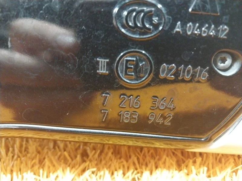 Зеркало правое BMW 5-Series F10 N52B25A 2011 - миниатюра 9