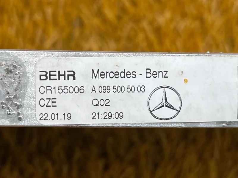 Радиатор ДВС Mercedes-Benz C-class W205 - миниатюра 9