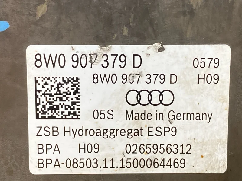 Блок ABS Audi A4 B9/8W CYR 2015 - миниатюра 7