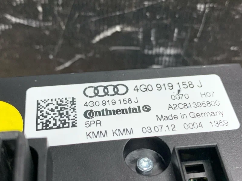 Блок управления климат-контролем задний Audi A6 - миниатюра 6