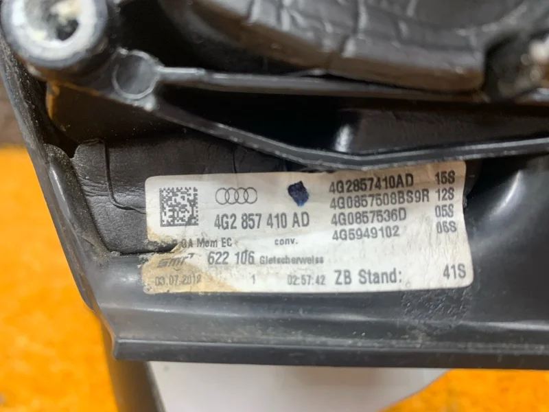 Зеркало правое Audi A6 C7/4G CHJ 2012 - миниатюра 8
