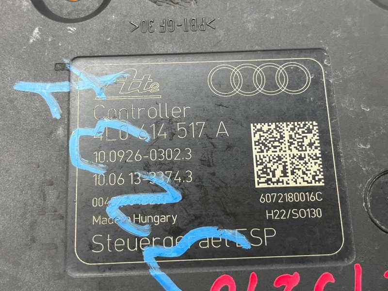 Блок ABS Audi Q7 4L BAR 2007 - миниатюра 9
