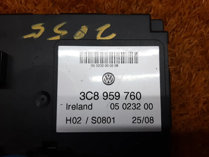 Блок управления сиденьем Volkswagen Passat B7 CAX - миниатюра 4