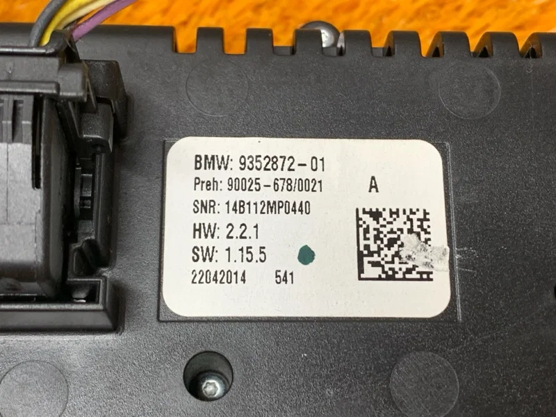 Блок управления климат-контролем BMW X5 F15 - миниатюра 10