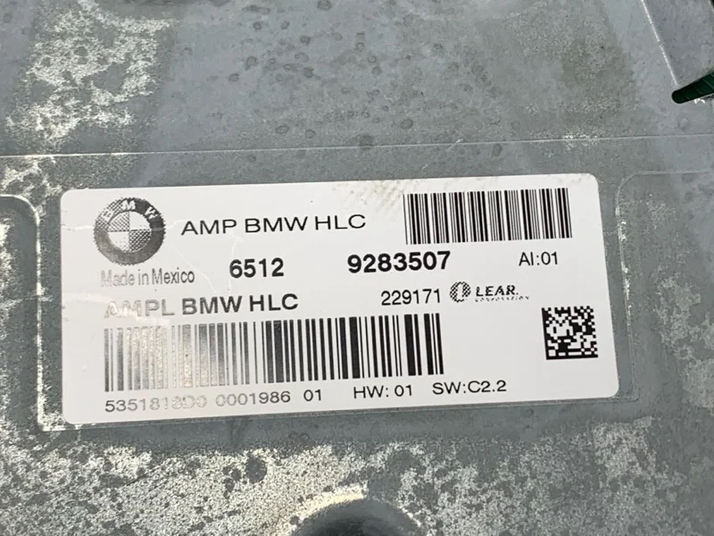 Усилитель звука BMW X3 F25 N55B30A 2012 - миниатюра 4