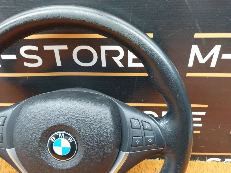 Руль BMW X5 E70 N62B48B 2007 - миниатюра 4