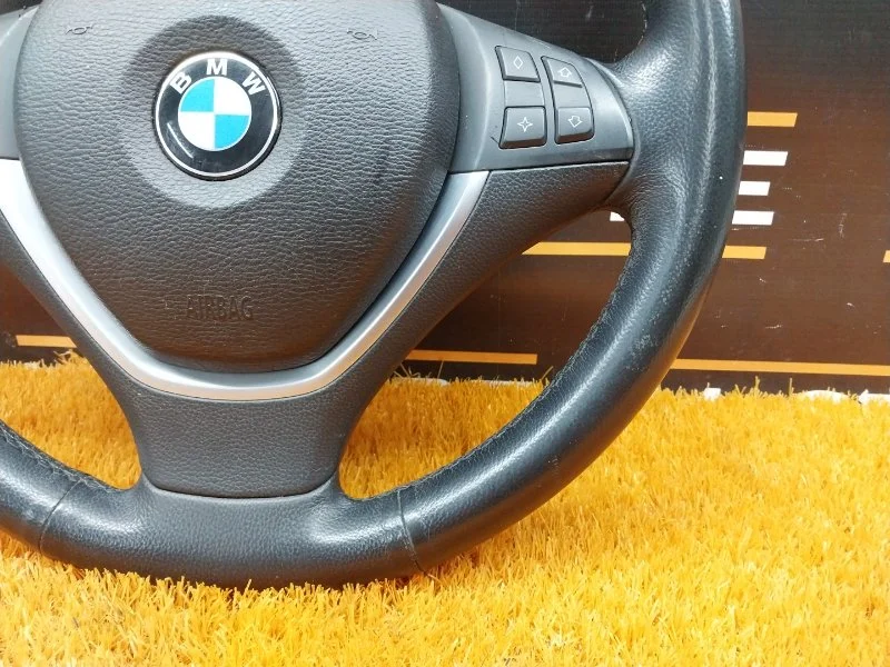 Руль BMW X5 E70 N62B48B 2007 - миниатюра 7