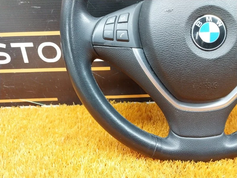 Руль BMW X5 E70 N62B48B 2007 - миниатюра 8