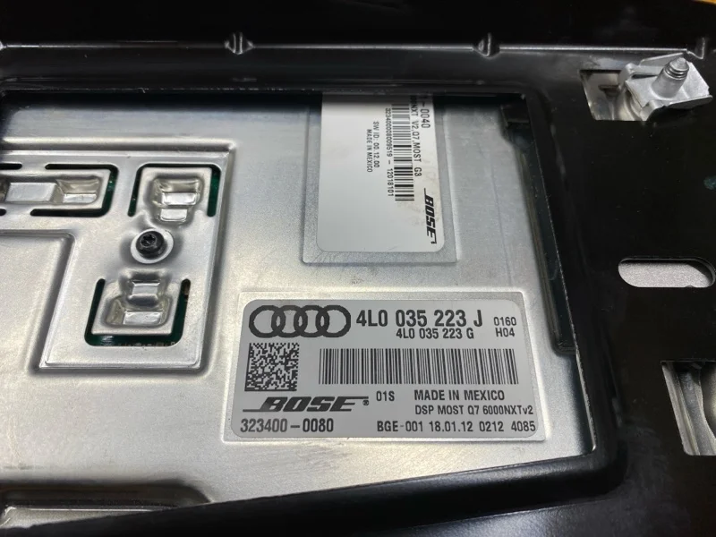Усилитель звука Audi Q7 4L CJT 2012 - миниатюра 6
