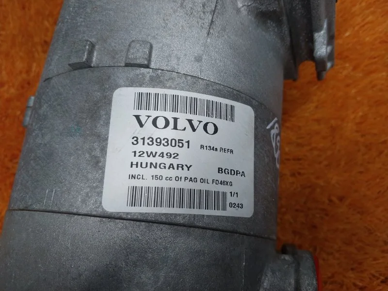 Компрессор кондиционера Volvo XC60 DZ47 B4204T7 - миниатюра 8