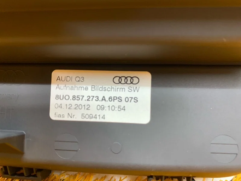 Монитор Audi Q3 8U CPS 2013 - миниатюра 9