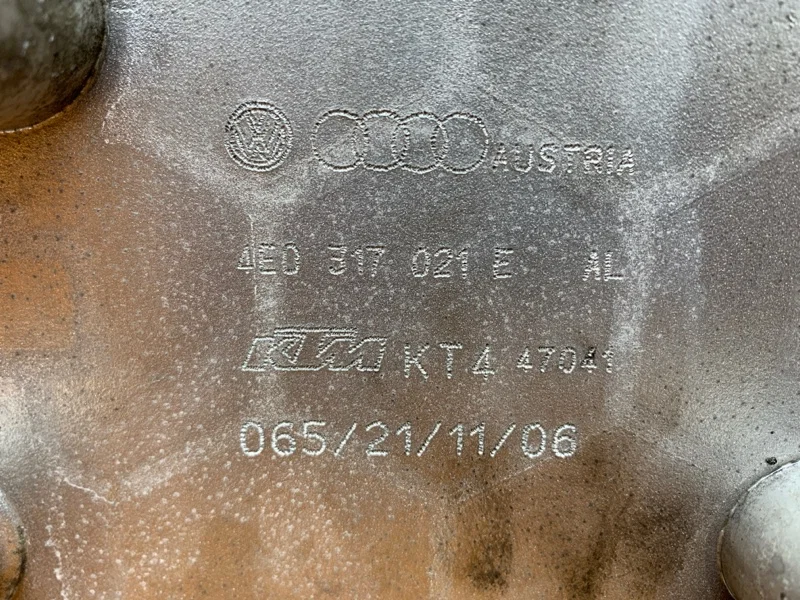 Теплообменник Audi A8 4E/D3 BPK 2006 - миниатюра 7