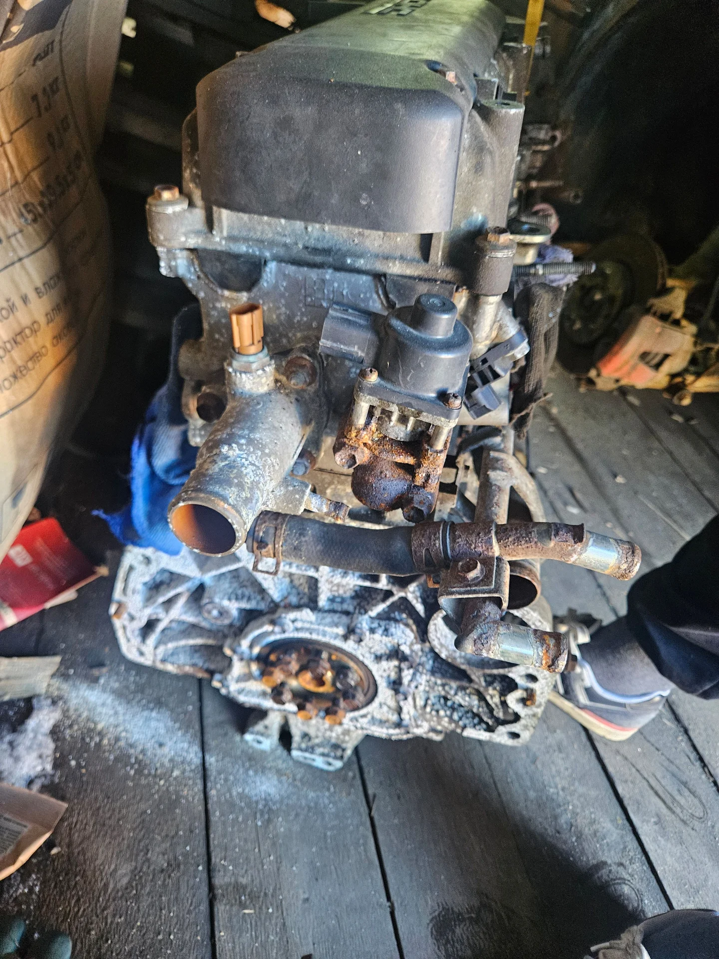 двигатель в сборе m16a suzuki sx4 - миниатюра 2