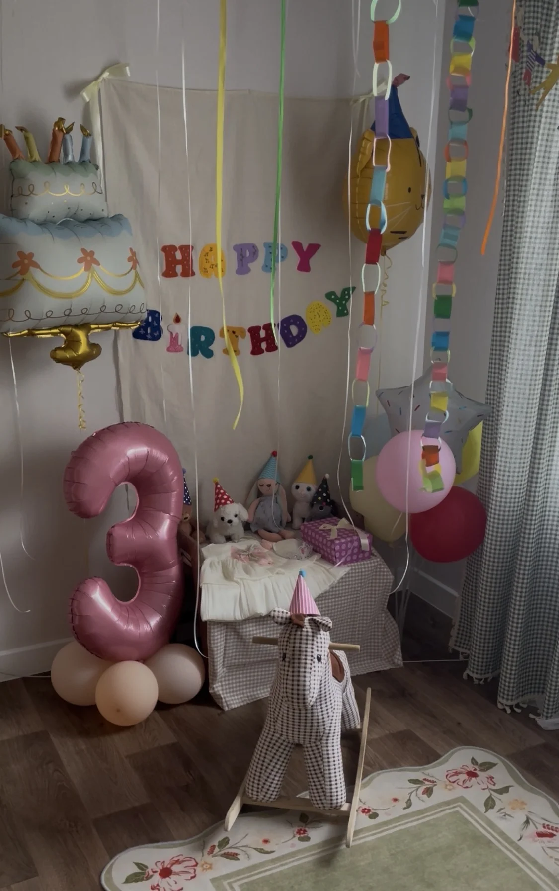 Тканевый баннер happy birthday - изображение 1