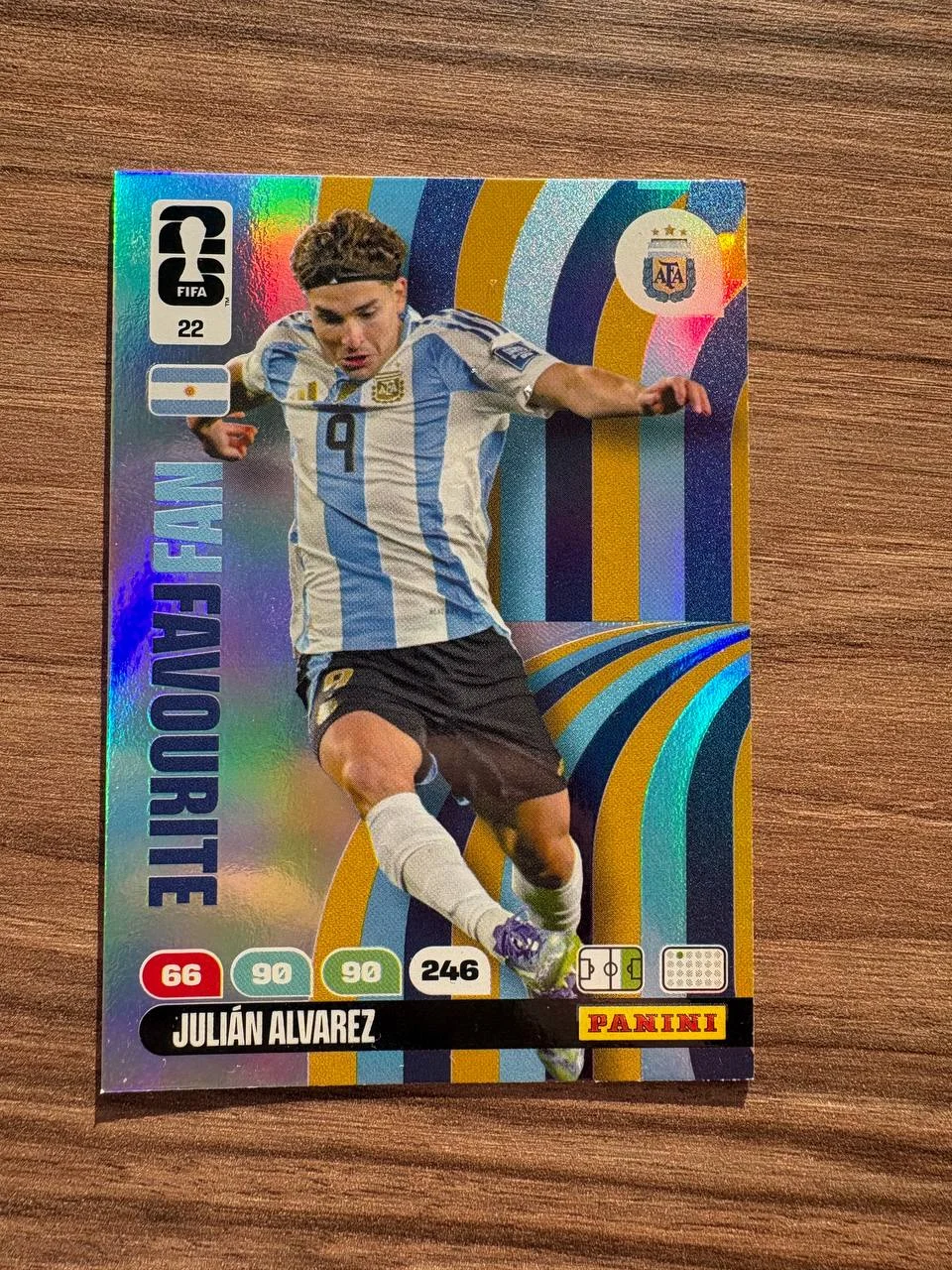 Карточка Panini Julian Alvarez - изображение 1