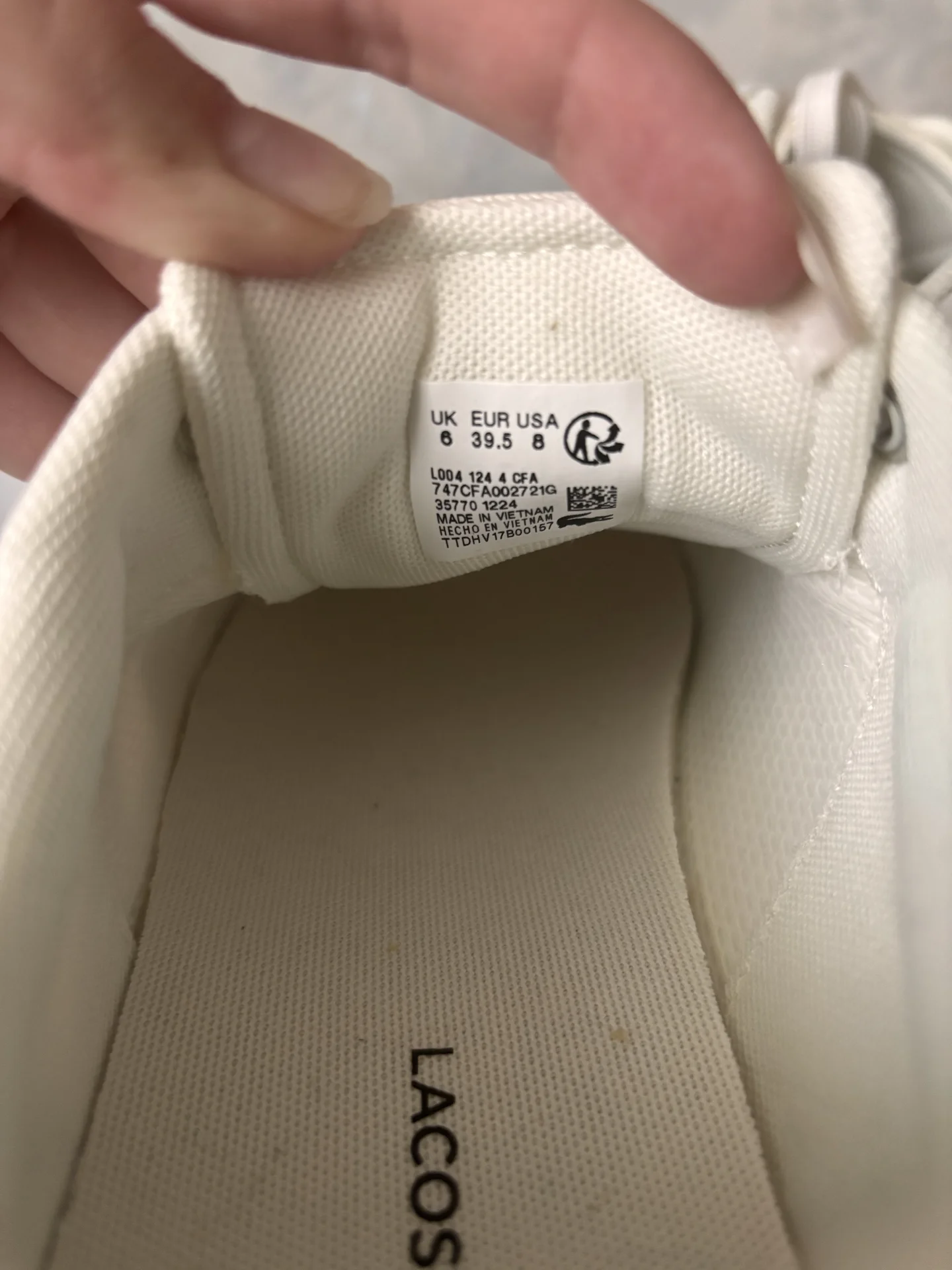 Кроссовки женские Lacoste - миниатюра 3