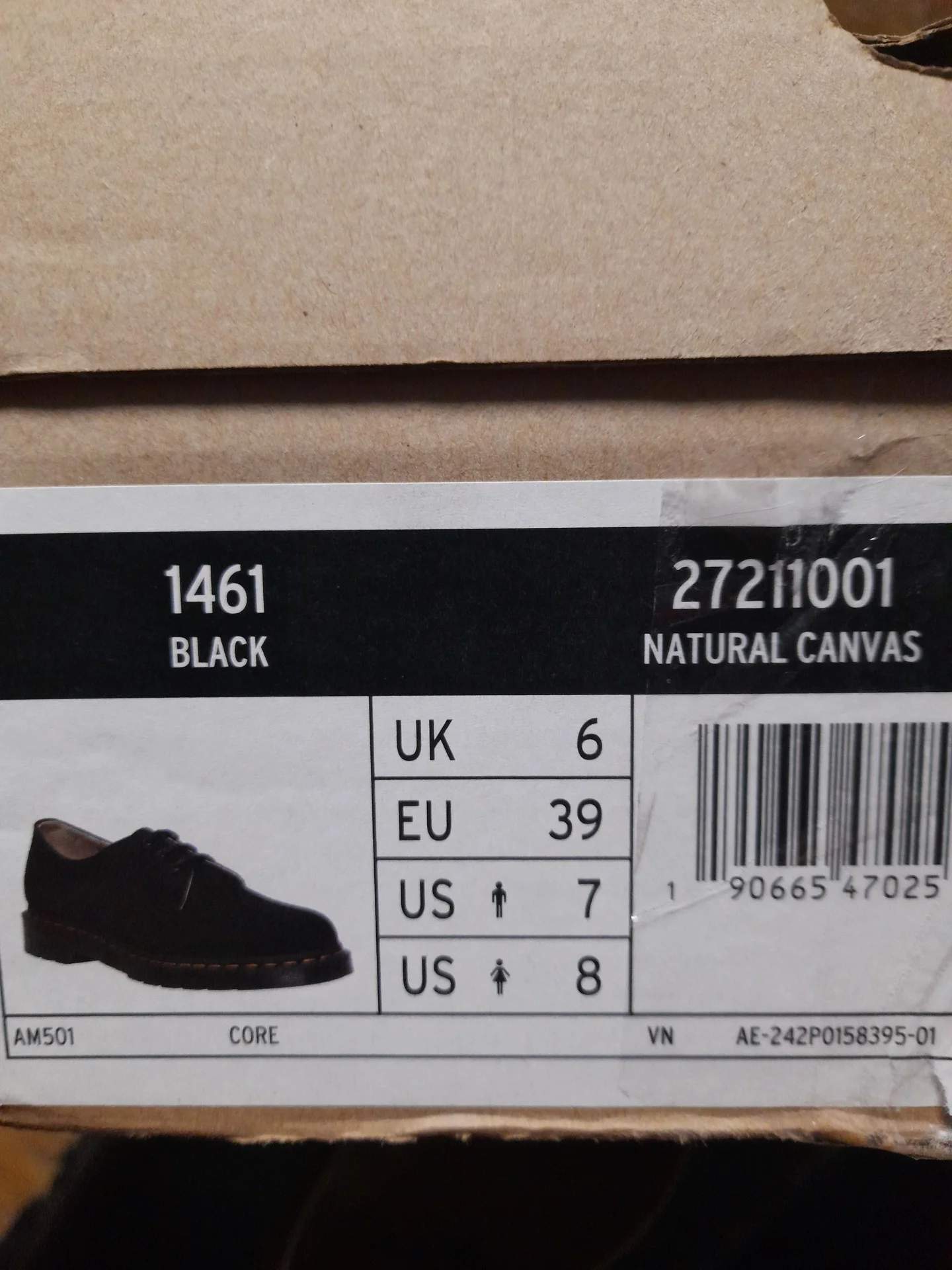 Dr. Martens 1460 Canvas EU39 - миниатюра 9