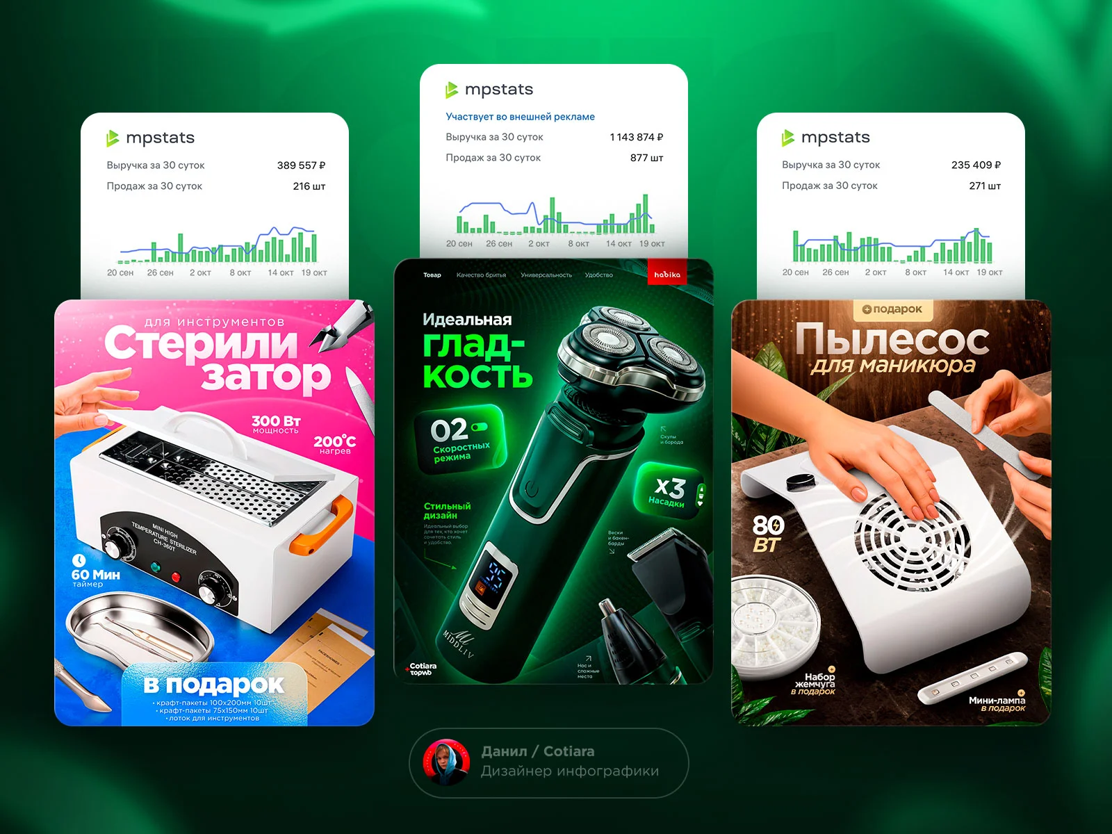 Инфографика для маркетплейсов wildberries ozon - миниатюра 5