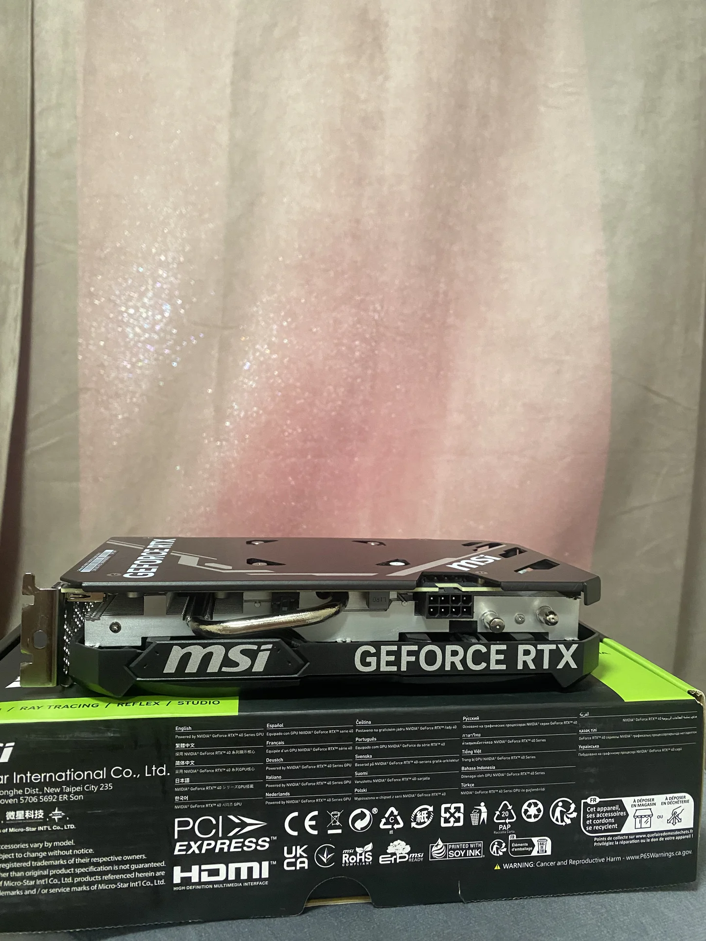 Видеокарта MSI RTX 4060TI 16Gb - миниатюра 3