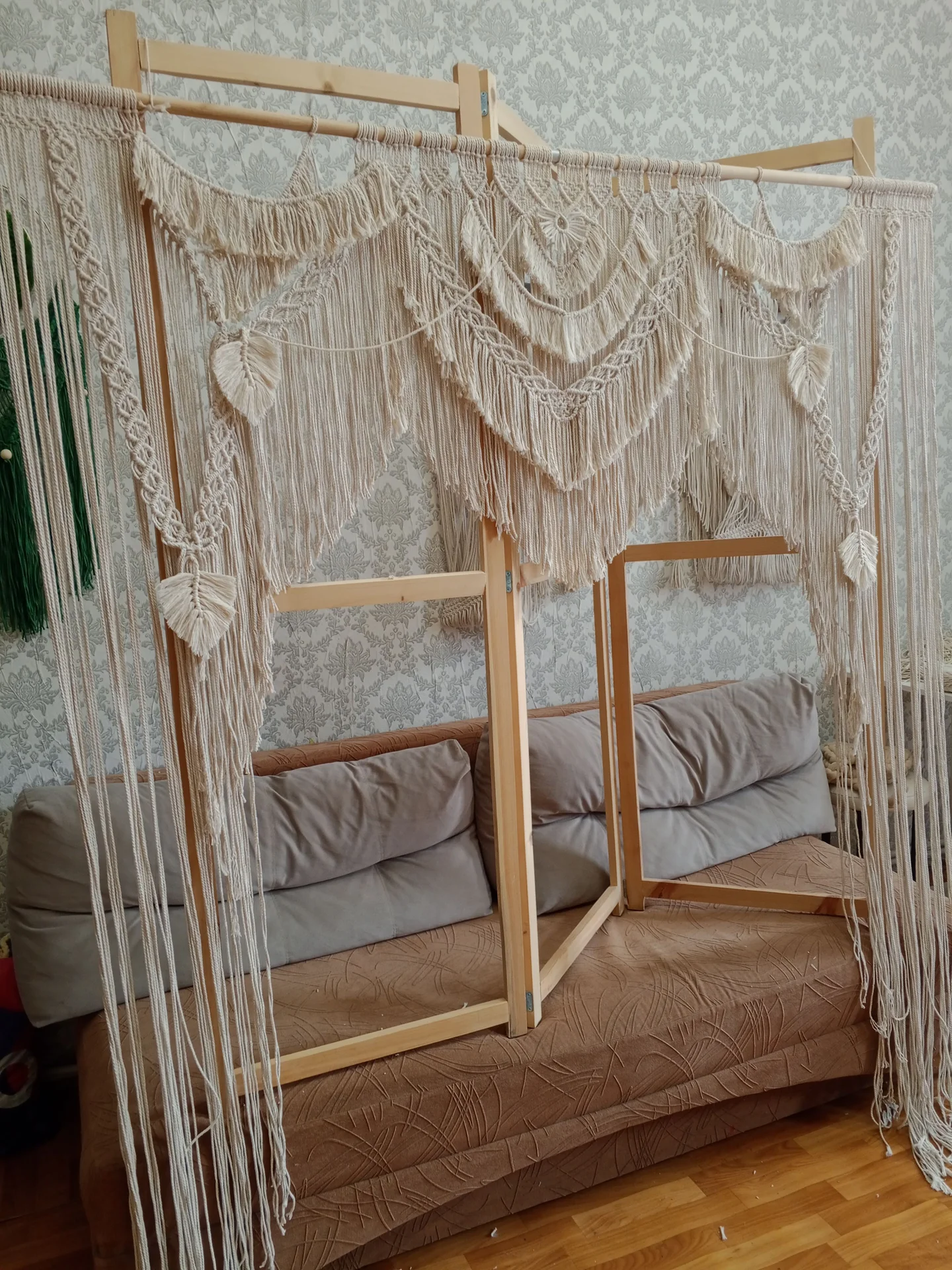 Штора макраме 1,8*2,4 - миниатюра 3