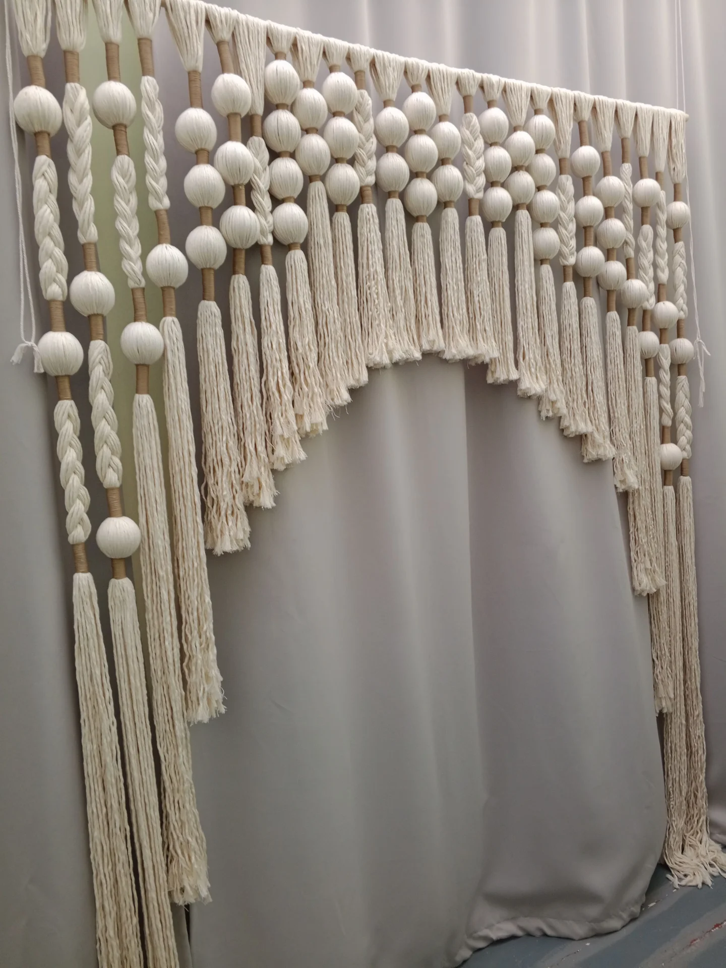 Штора/арка макраме 1,8*2,3 - миниатюра 2