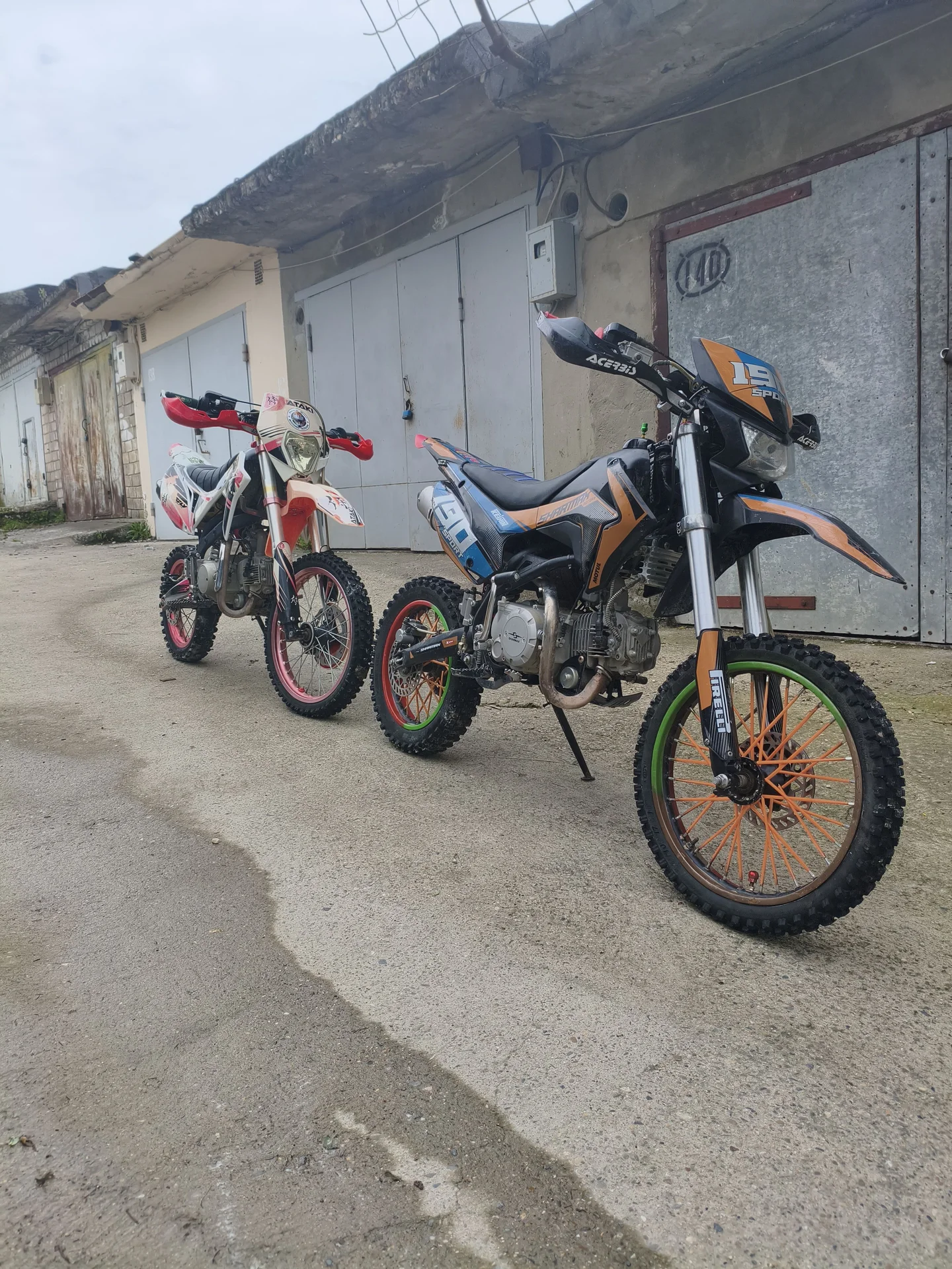 Ataki Start YX125,2016,1000 км - миниатюра 2