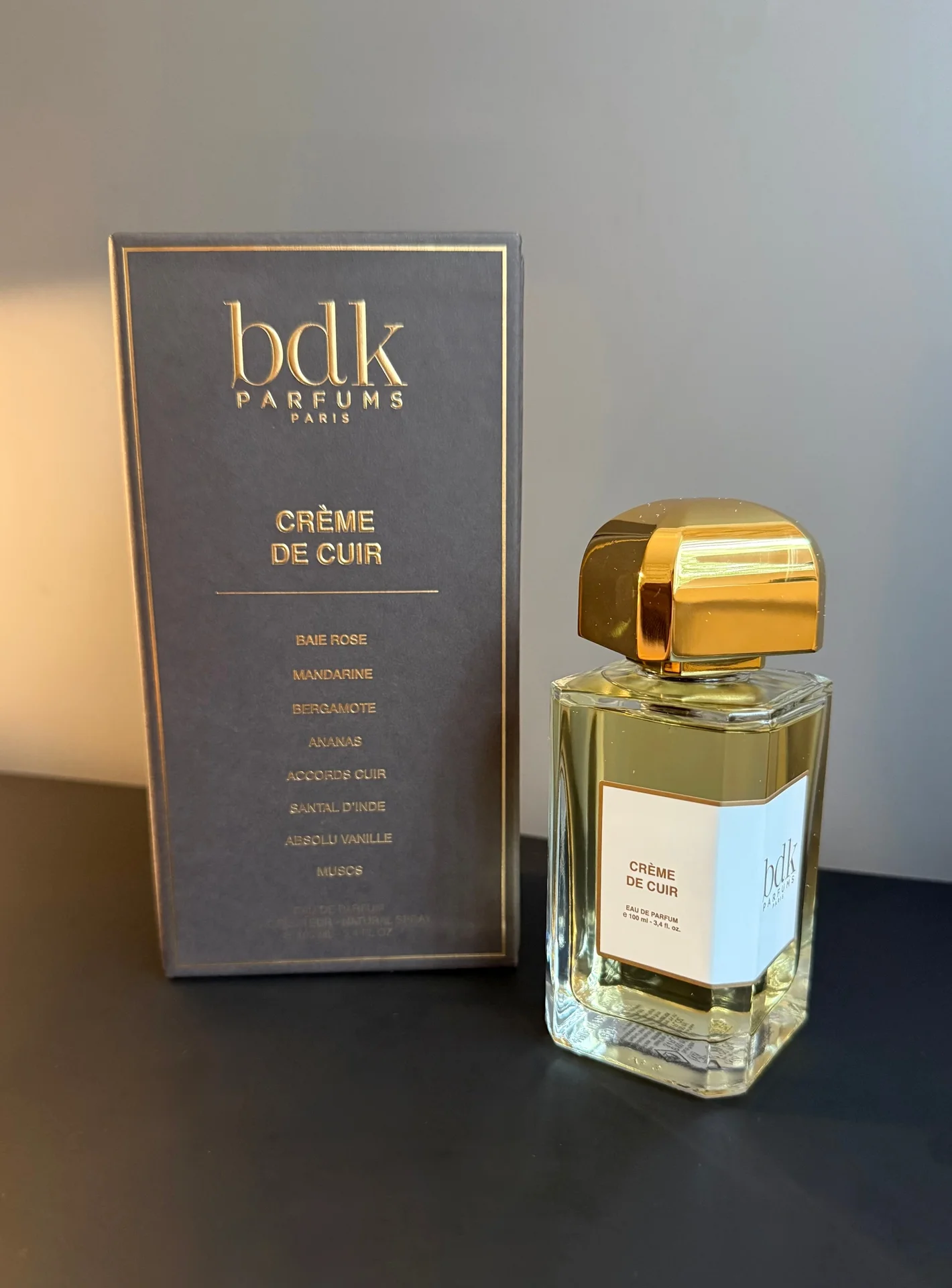 Creme de Cuir BDK Parfums делюсь парфюм - миниатюра 2