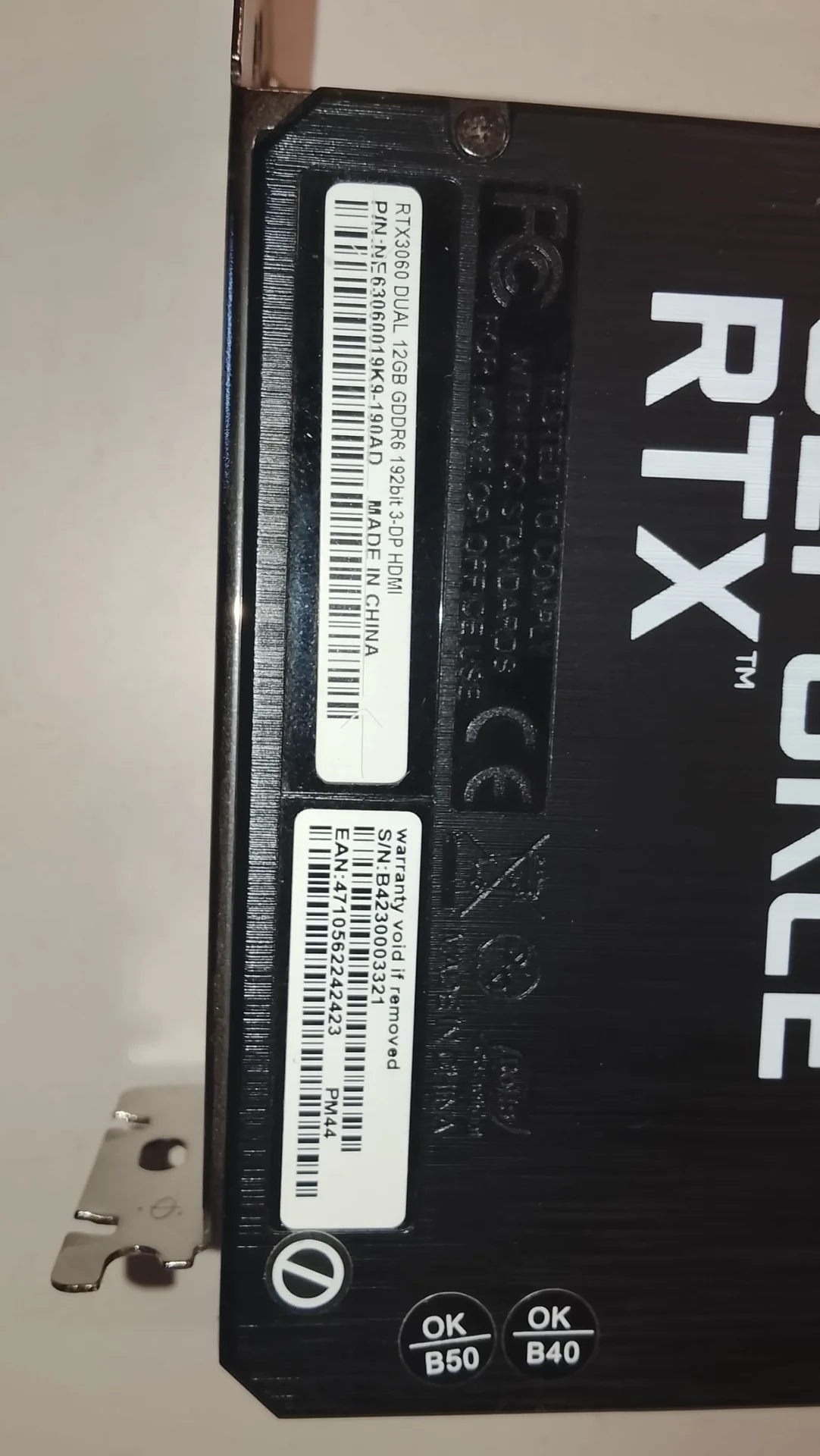 Видеокарта geforce rtx 3060 DUAL 12GB PALIT - миниатюра 4