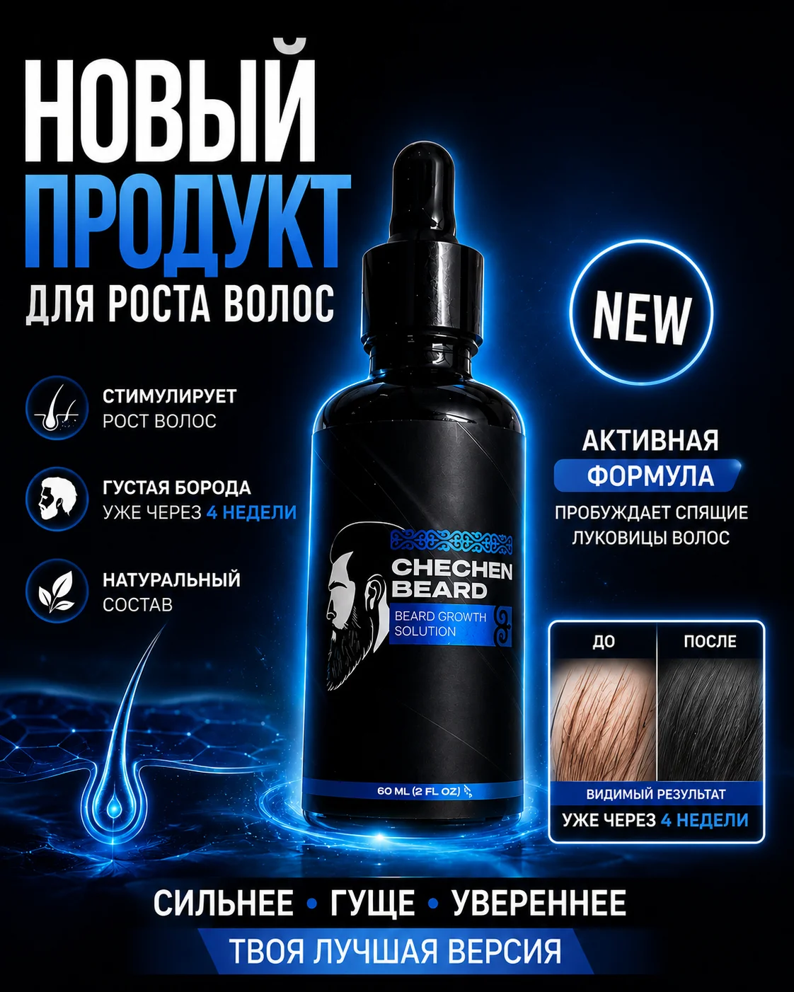 Средство для роста волос и бороды - изображение 1