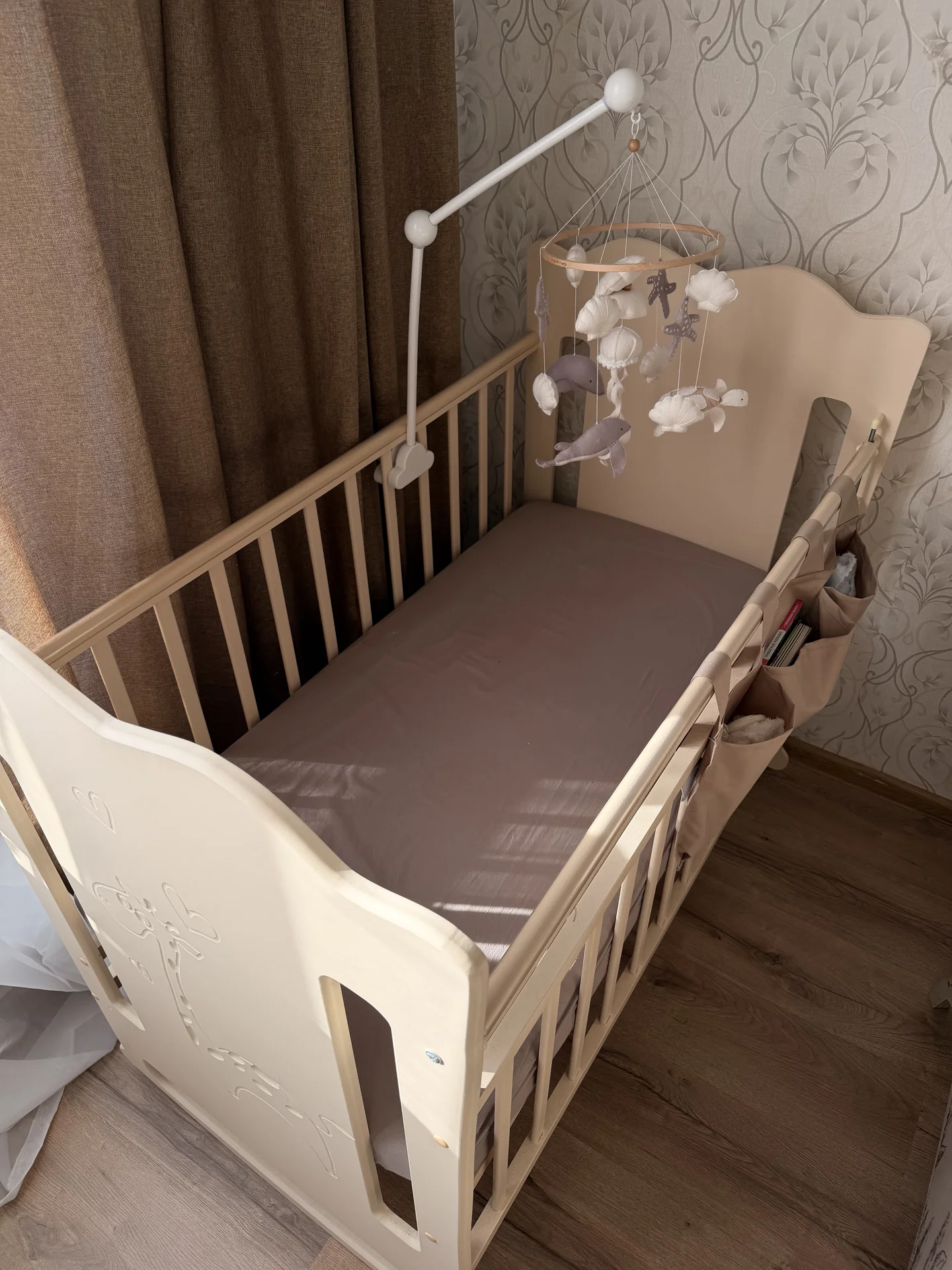 детская кроватка для новорожденных - миниатюра 4