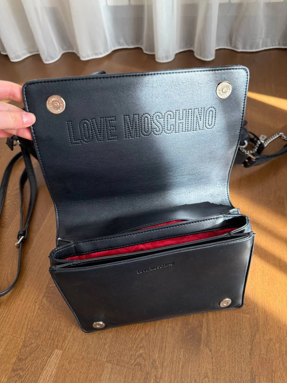Сумка женская guess, love moschino, mascotte - миниатюра 7