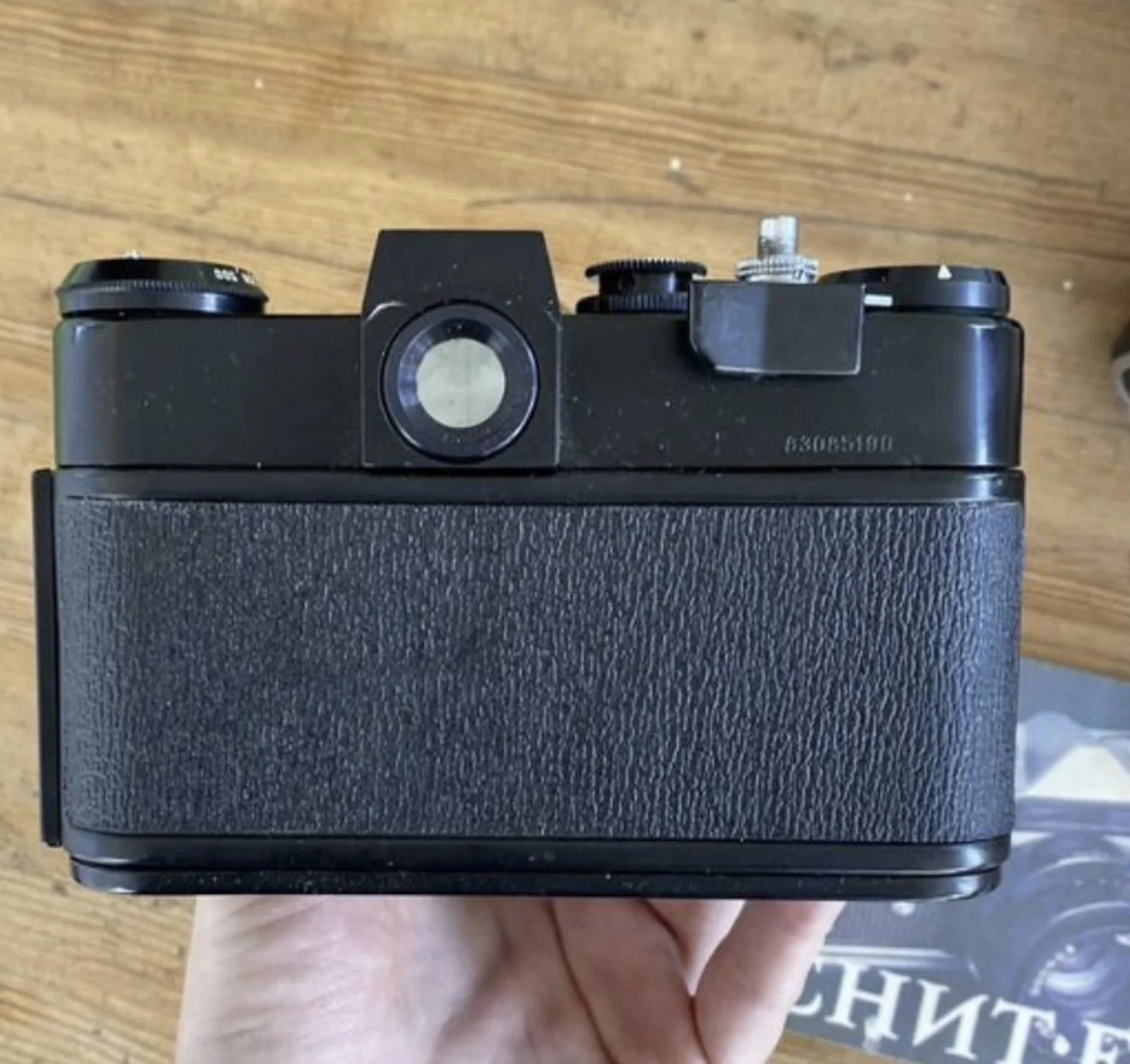 Фотоаппарат Zenit EM + Helios 44M (СССР) - миниатюра 4