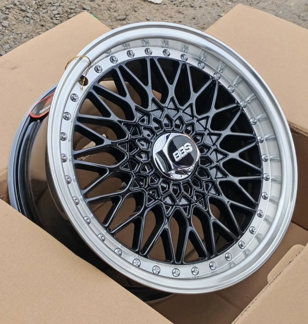 литые диски r15 4x100 BBS RS - миниатюра 6