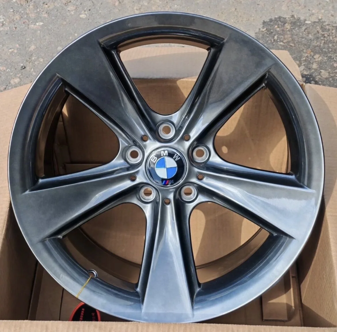 Литые диски R18 5x120 BMW 128 стиль - изображение 1
