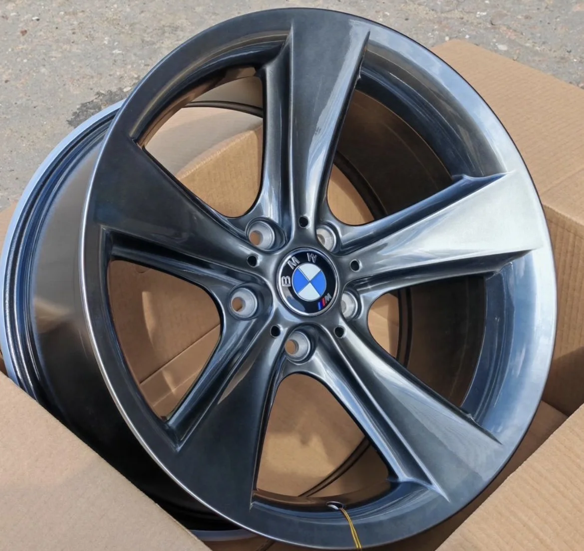 Литые диски R18 5x120 BMW 128 стиль - миниатюра 2