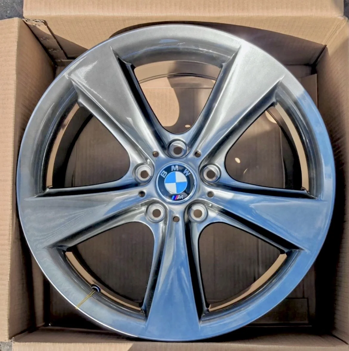 Литые диски R18 5x120 BMW 128 стиль - миниатюра 4